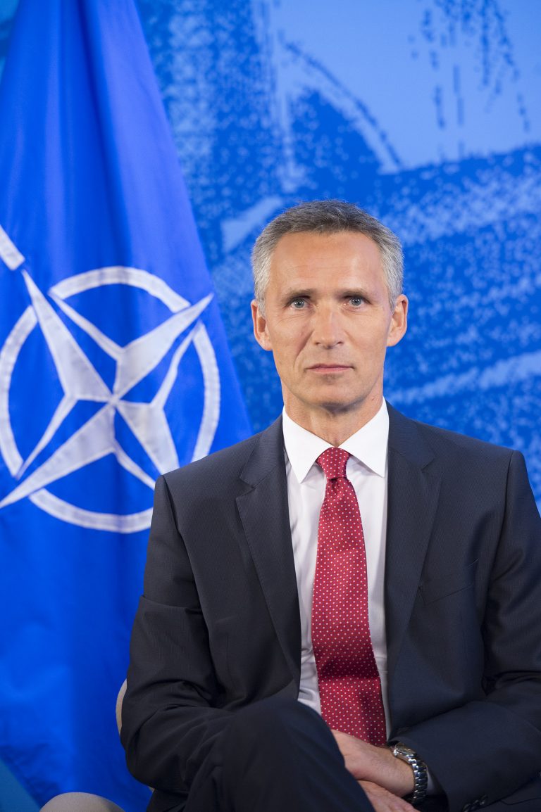 Official portrait of NATO Secretary General Jens Stoltenberg