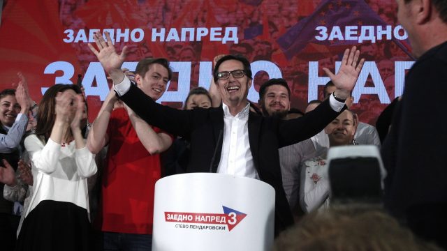 Stevo Pendarovski won North Macedonia’s presidential elections