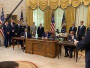 What did Serbia and Kosovo sign in Washington?