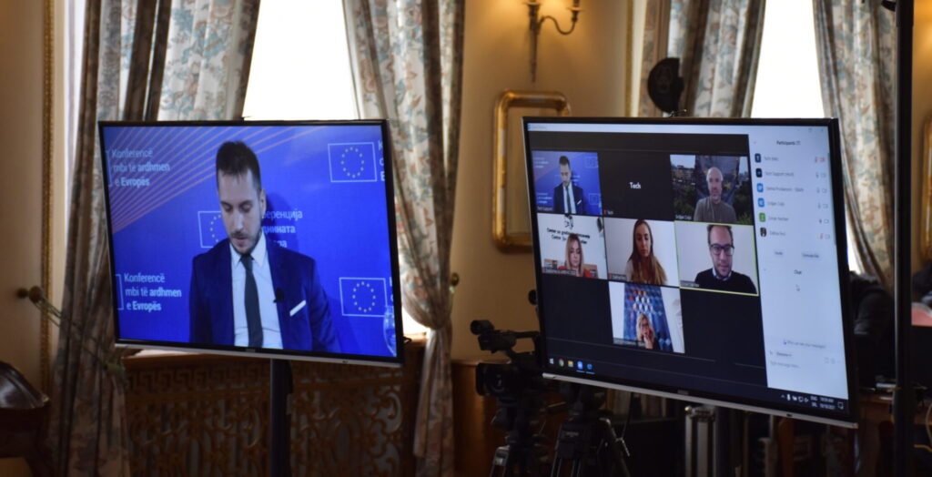 “Building Europe Together“: WB contribution to the Conference on the Future of Europe; Photo: EWB